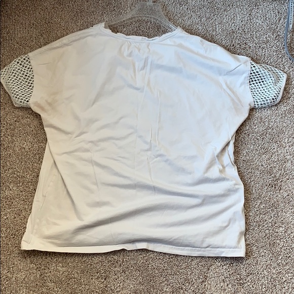 NET SLEEVE GRAPHIC TEE - Picture 5 of 5